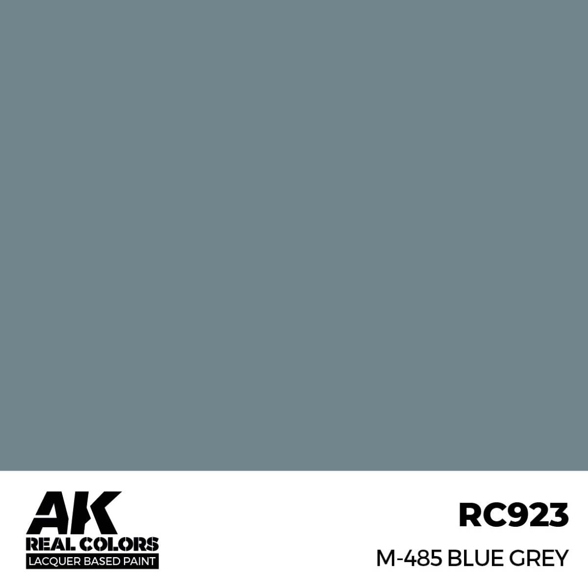 AK Interactive REAL COLORS M-485 Blue Grey 17 ml.