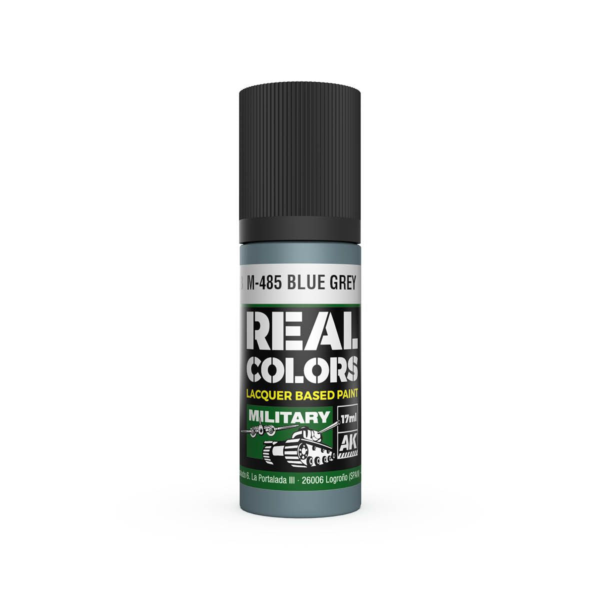 AK Interactive REAL COLORS M-485 Blue Grey 17 ml.