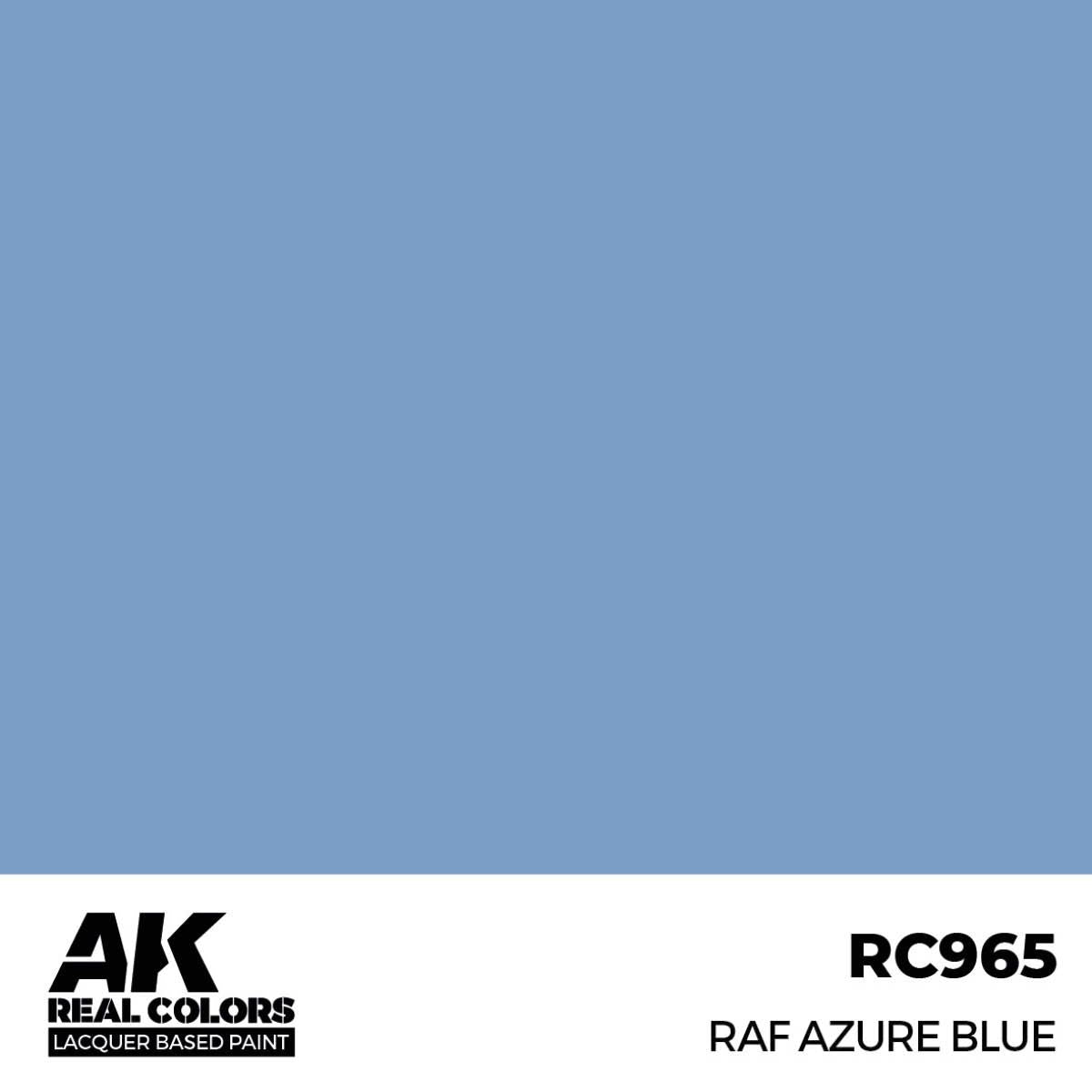 AK Interactive REAL COLORS Raf Azure Blue 17 ml.