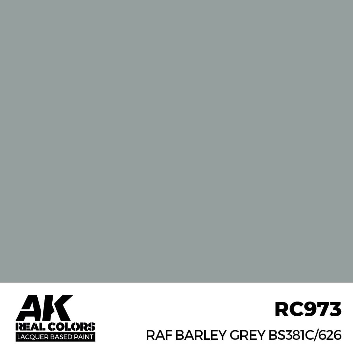 AK Interactive REAL COLORS Raf Barley Grey Bs381C/626 17 ml.