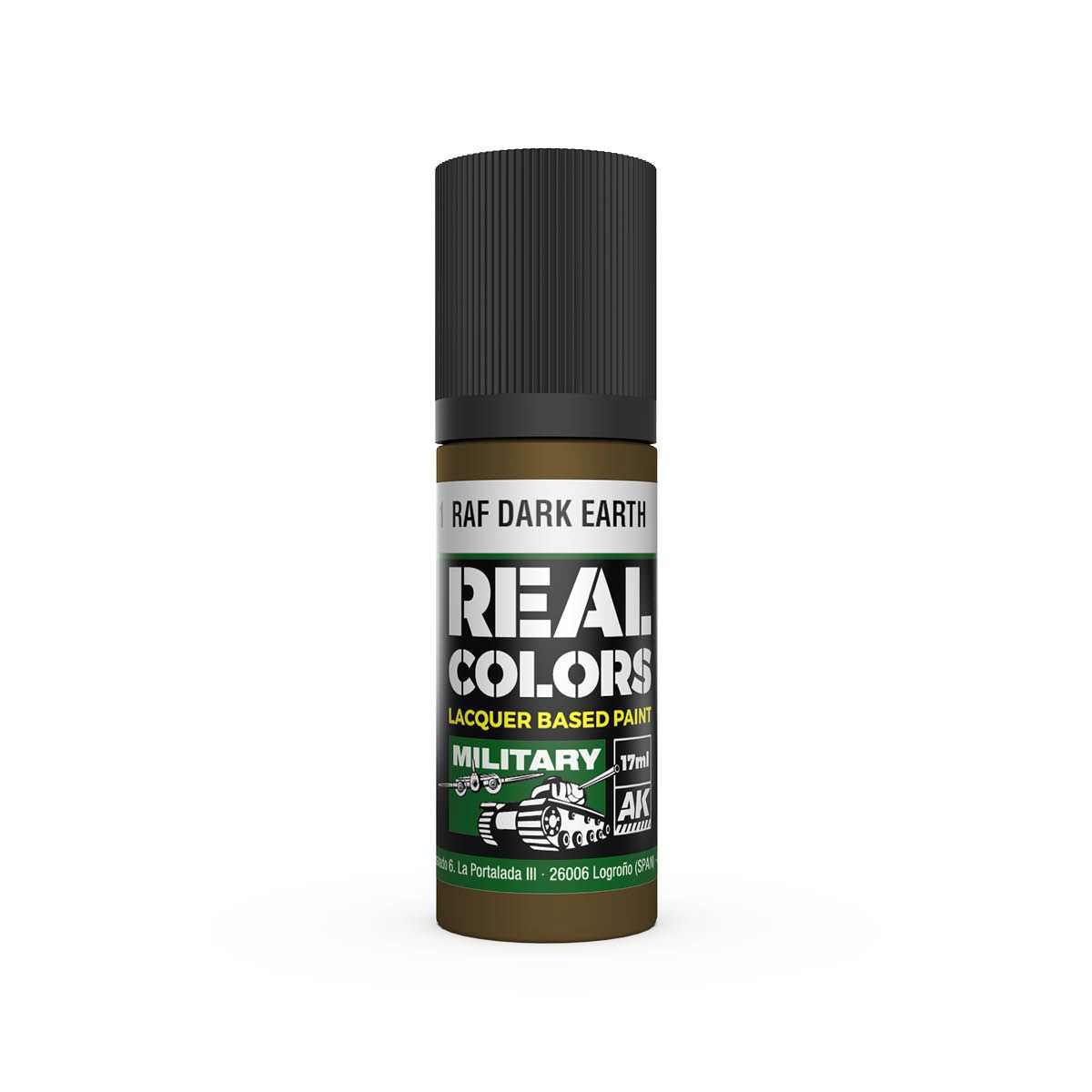 AK Interactive REAL COLORS Raf Dark Earth 17 ml.