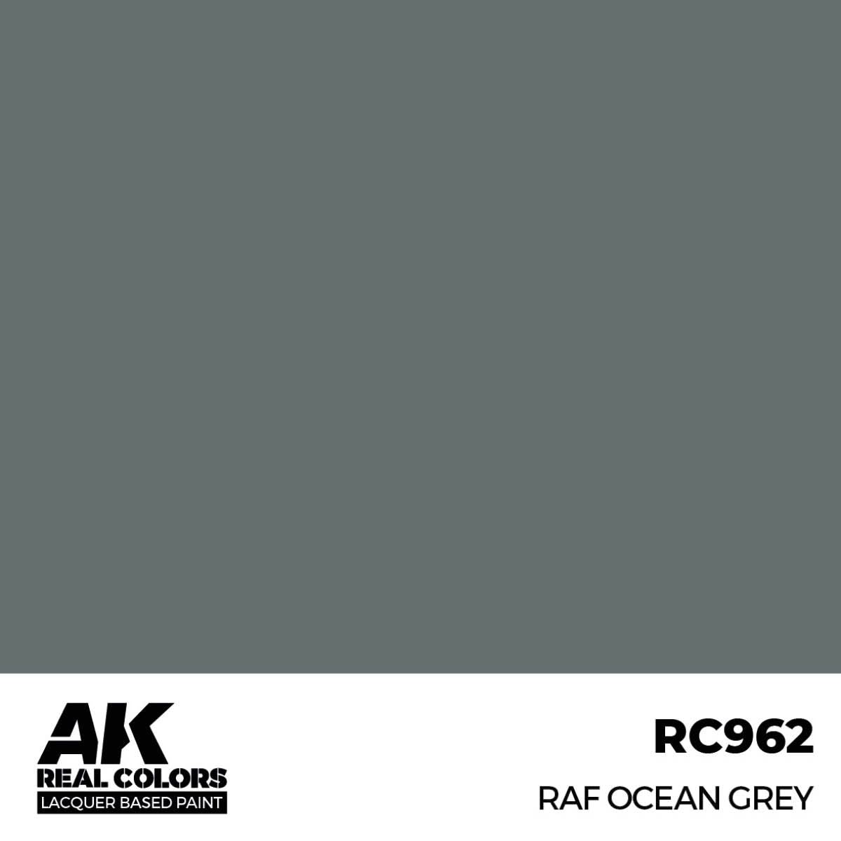 AK Interactive REAL COLORS Raf Ocean Grey 17 ml.