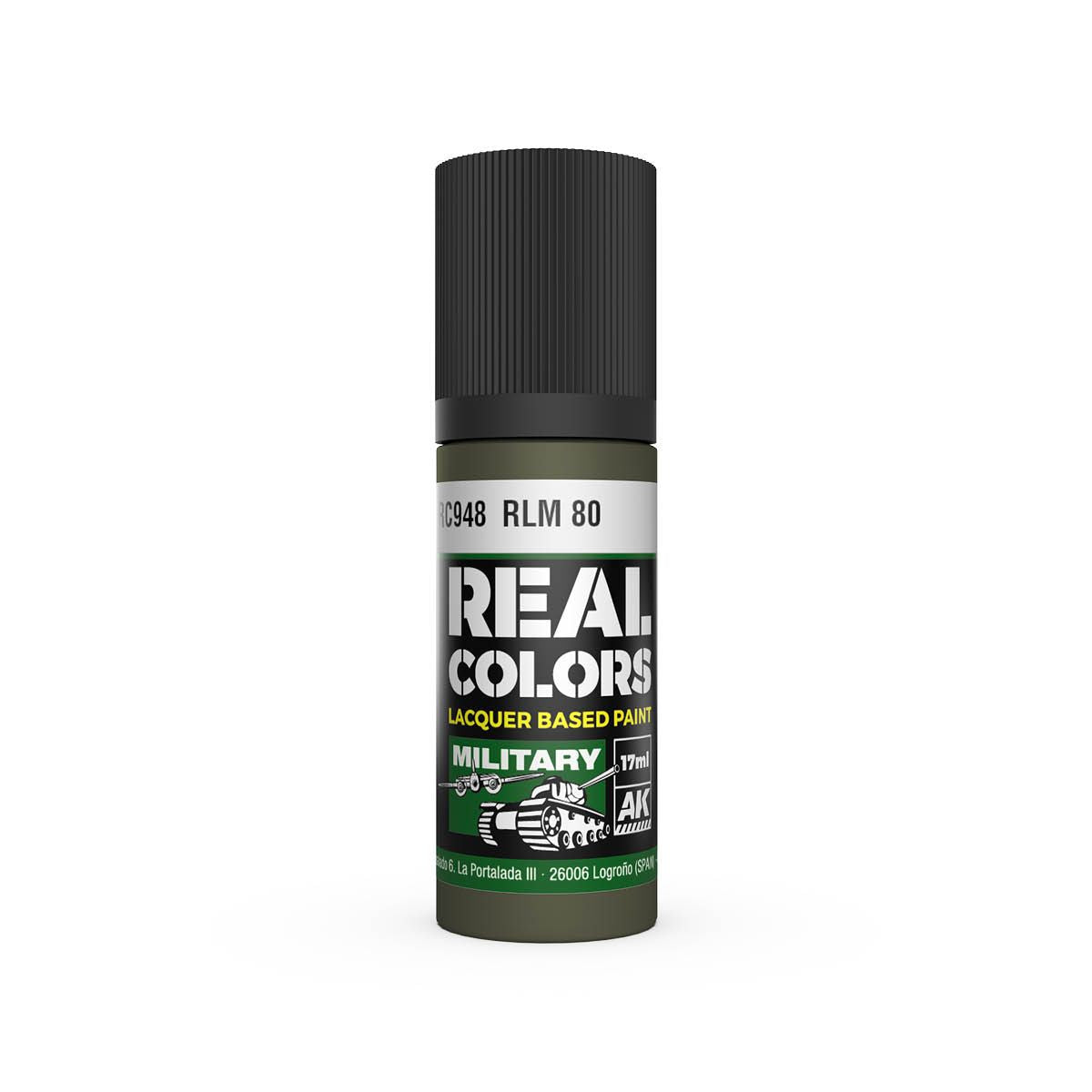 AK Interactive REAL COLORS Rlm 80 17 ml.