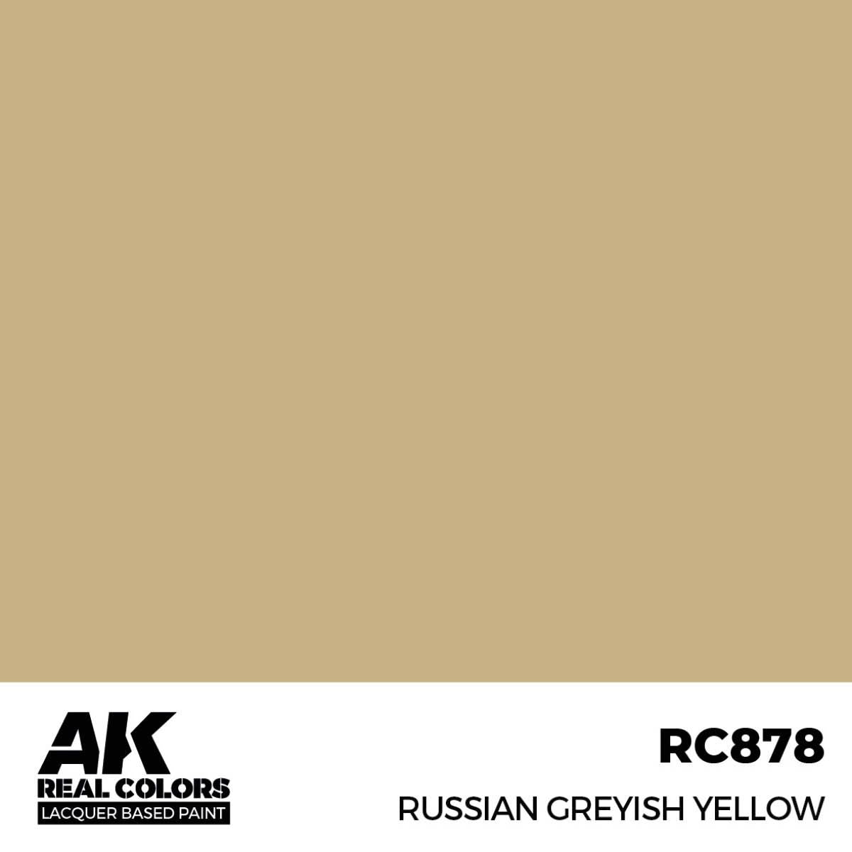 AK Interactive REAL COLORS Russian Greyish Yellow 17 ml.