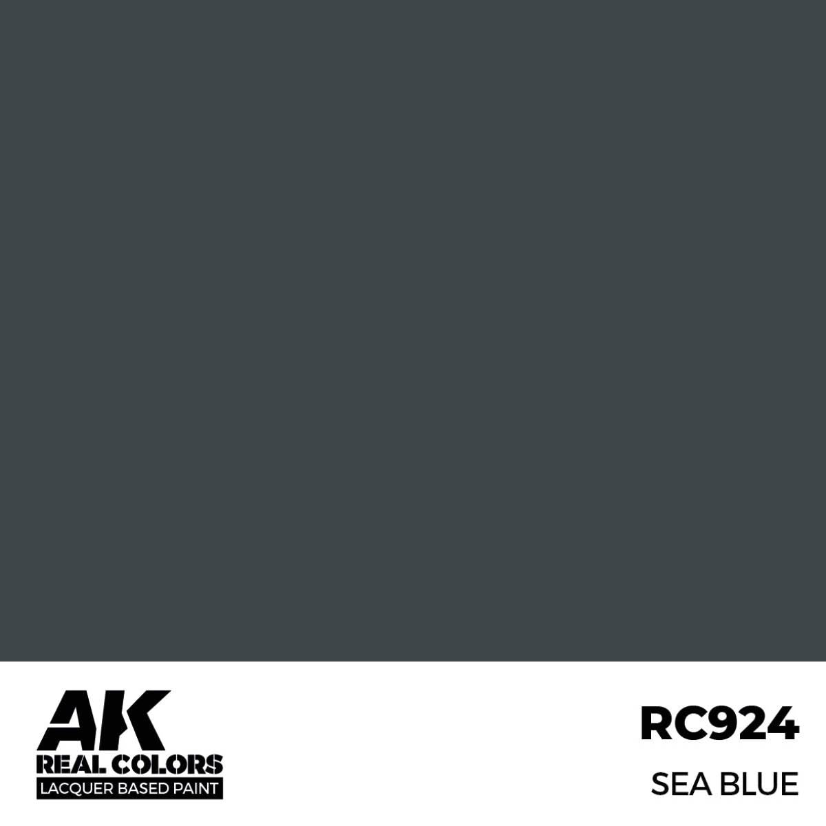 AK Interactive REAL COLORS Sea Blue 17 ml.