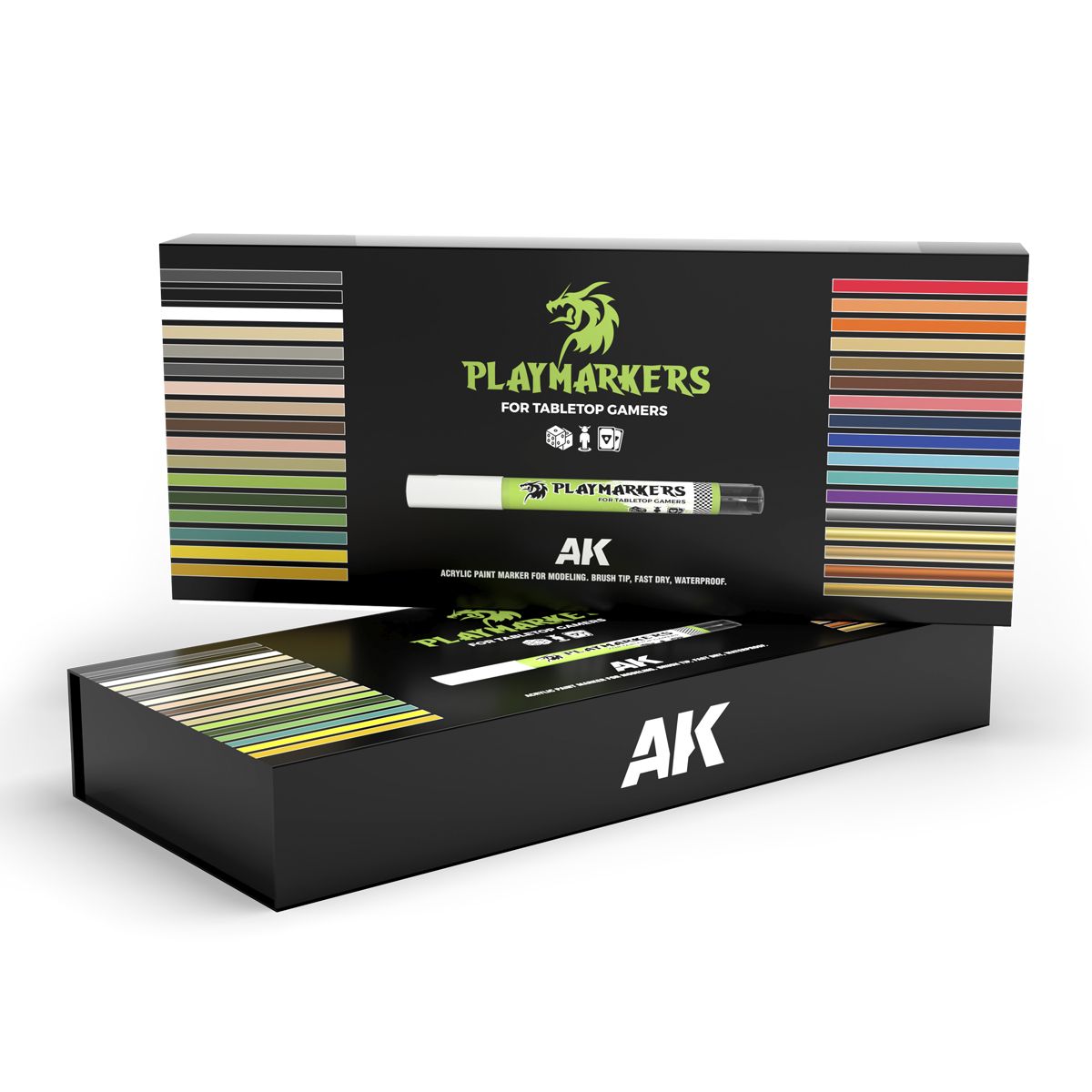 AK Interactive SPECIAL BOX AK PLAYMARKERS - Full Range