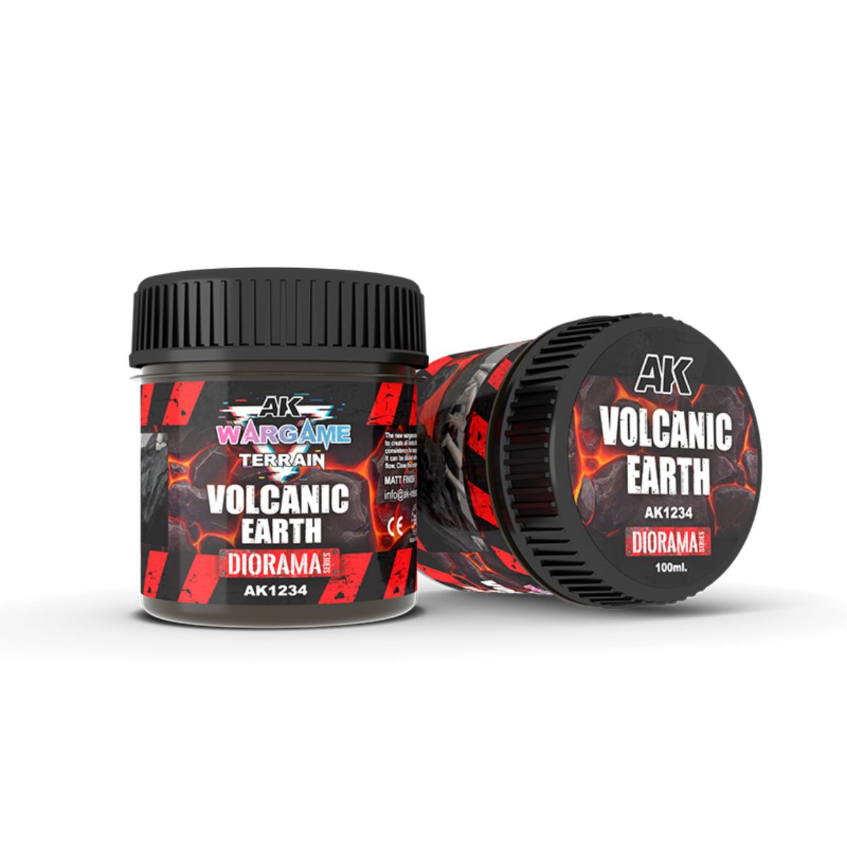 AK Interactive TERRAINS Volcanic Earth 100 ml.