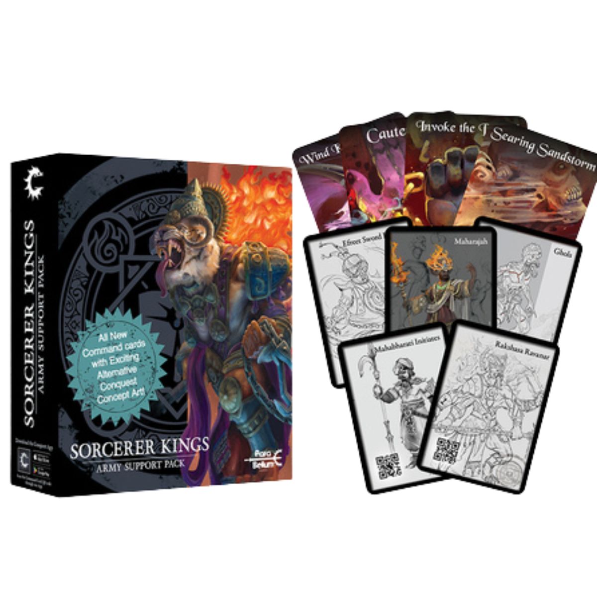 Conquest NEW Sorcerer Kings Alternate Art Army Support Pack