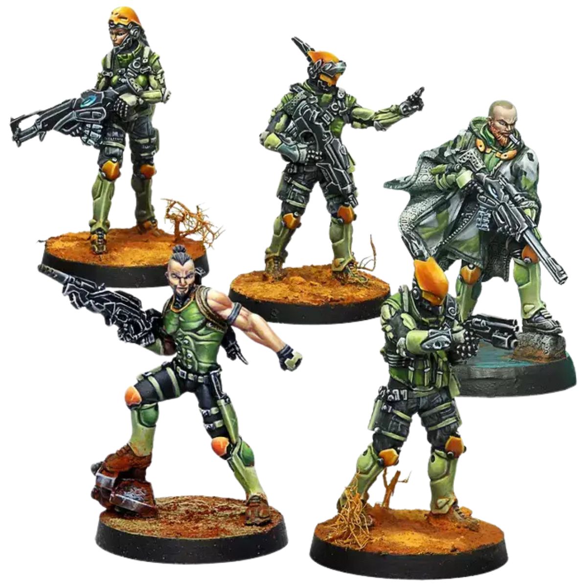Corvus Belli Infinity Druze Shock Teams