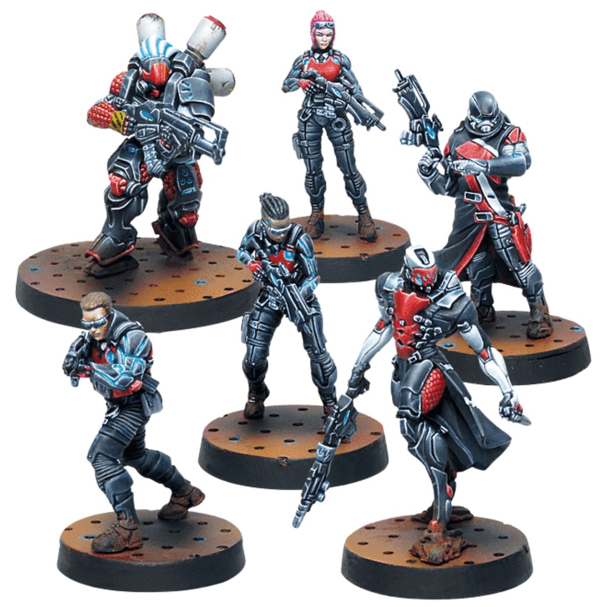 Corvus Belli Infinity Tunguska Jurisdictional Command (Nomads Sectorial Starter Pack)