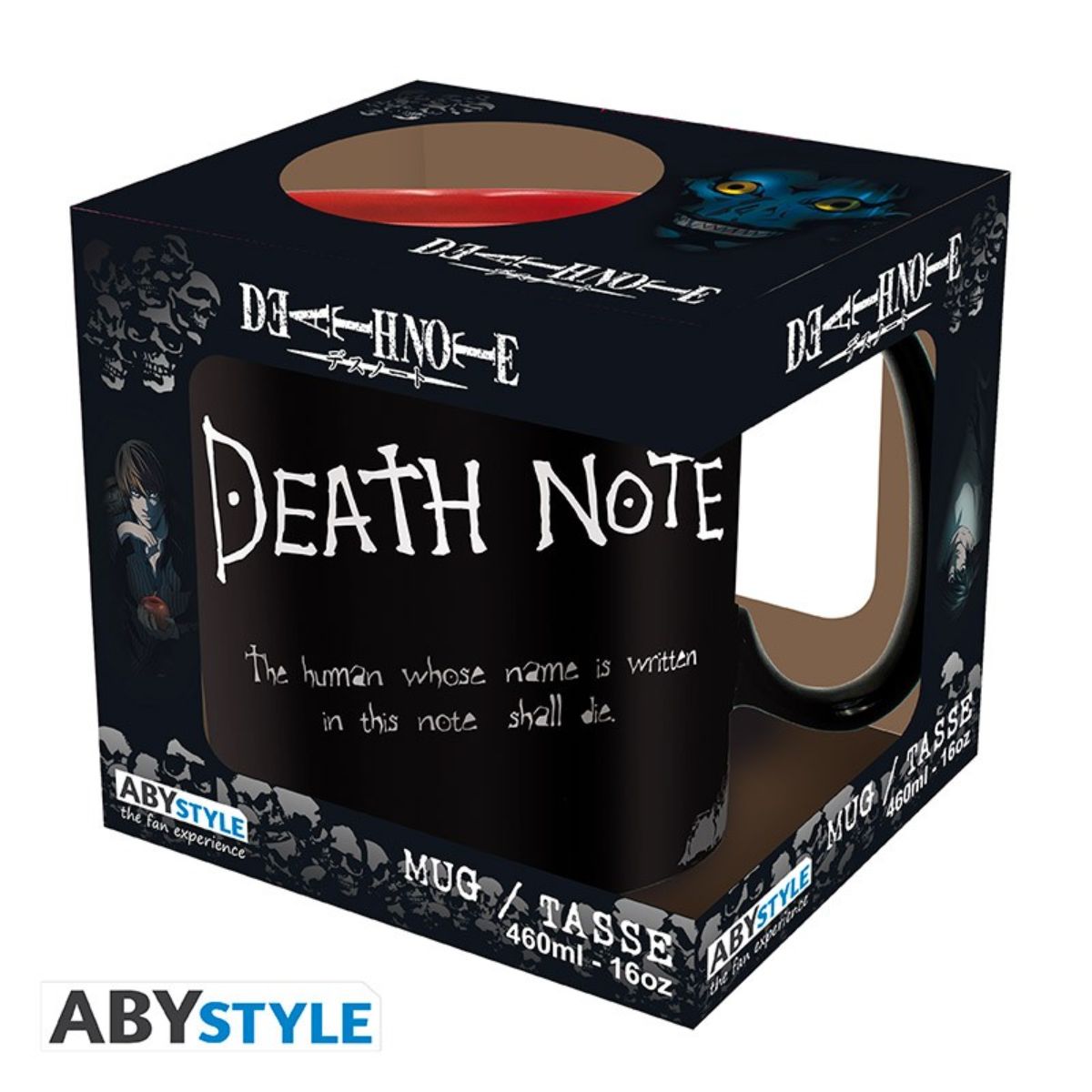 Death Note Mug 460 ml Death Note Cardboard V2