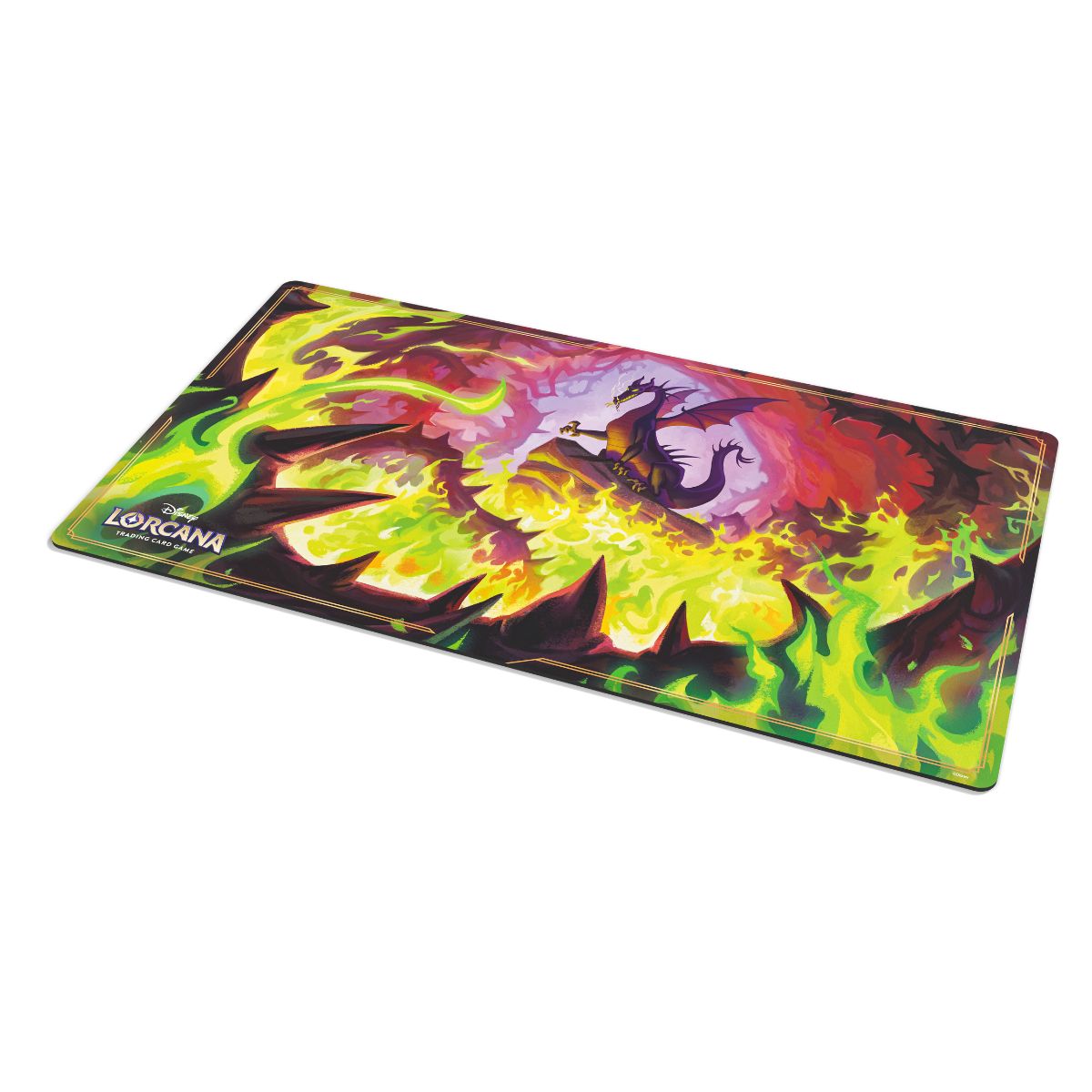 Disney Lorcana Winterzauber Spielmatte Drachenfeuer