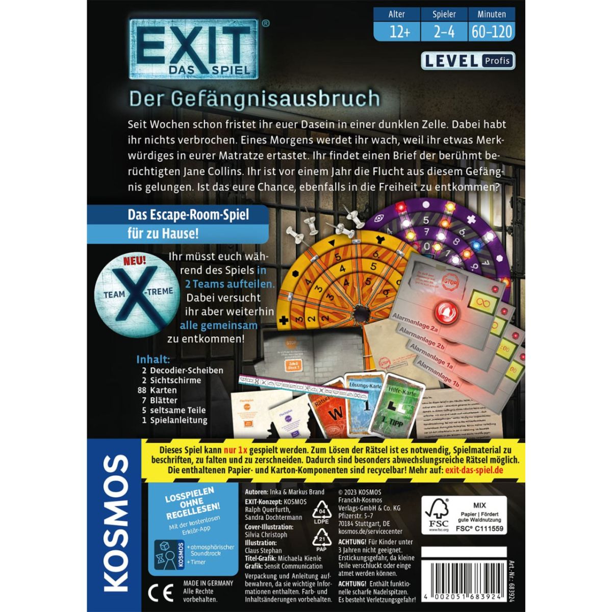 EXIT Das Spiel: Der Gefängnisausbruch