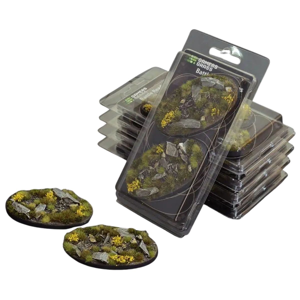 Gamers Grass Highland Bases, Oval 90mm (x2)