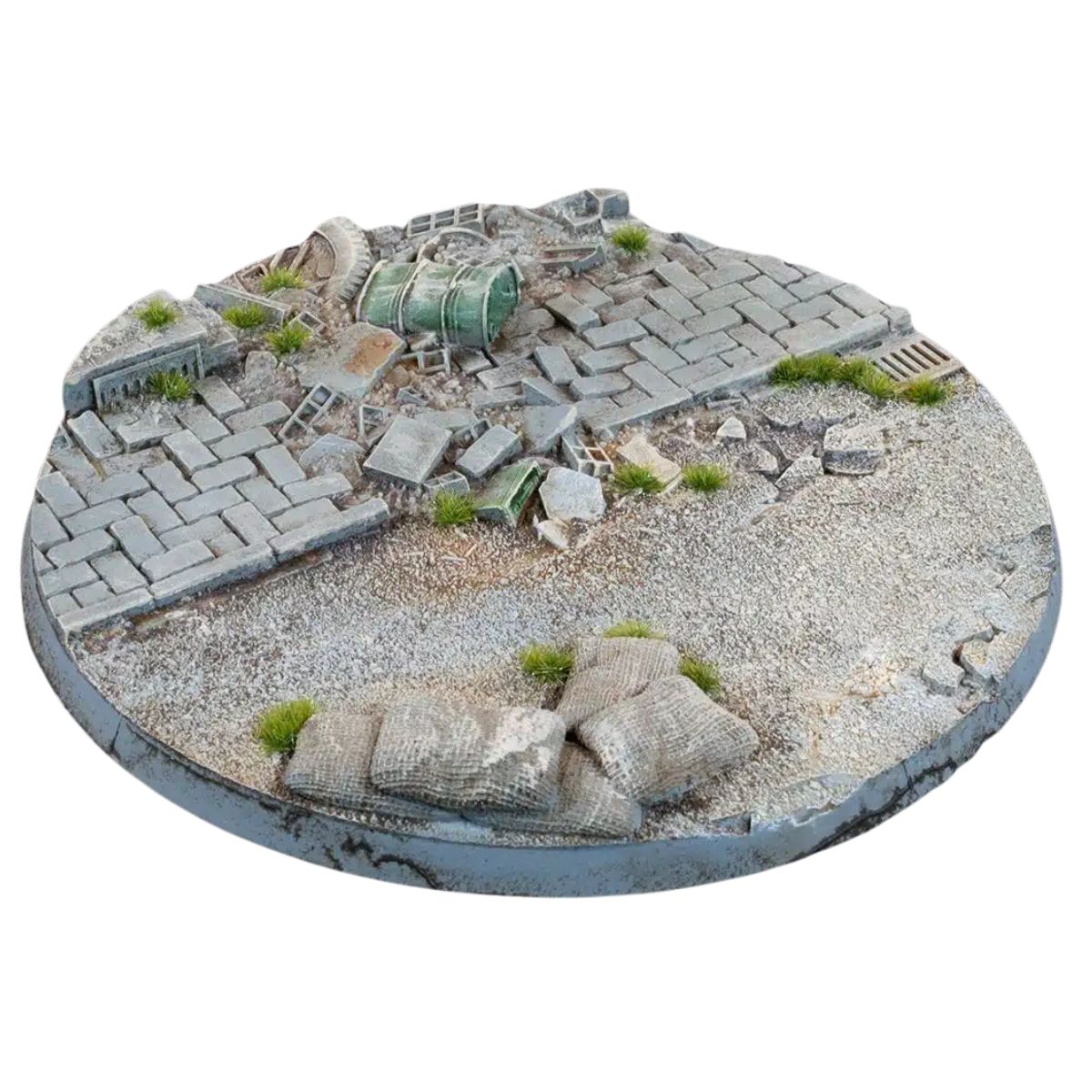 Gamers Grass Urban Warfare Bases, Round 100mm (x1)
