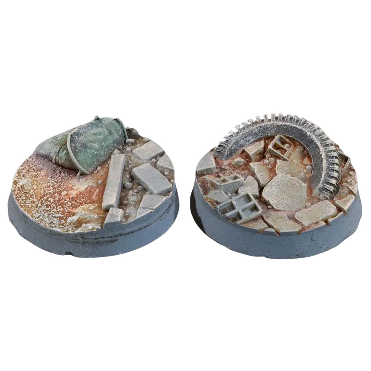 Gamers Grass Urban Warfare Bases, Round 25mm (x10)