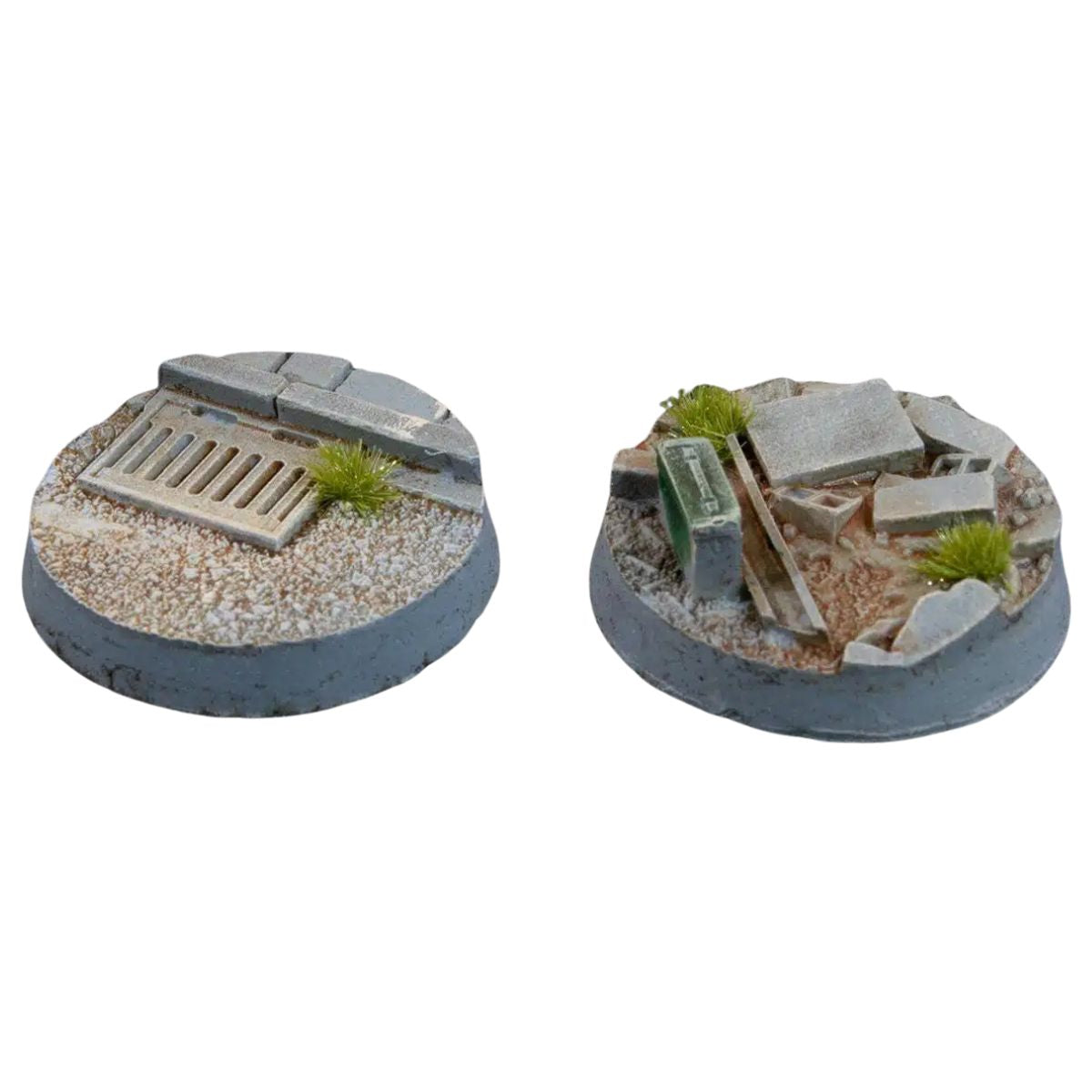 Gamers Grass Urban Warfare Bases, Round 25mm (x10)