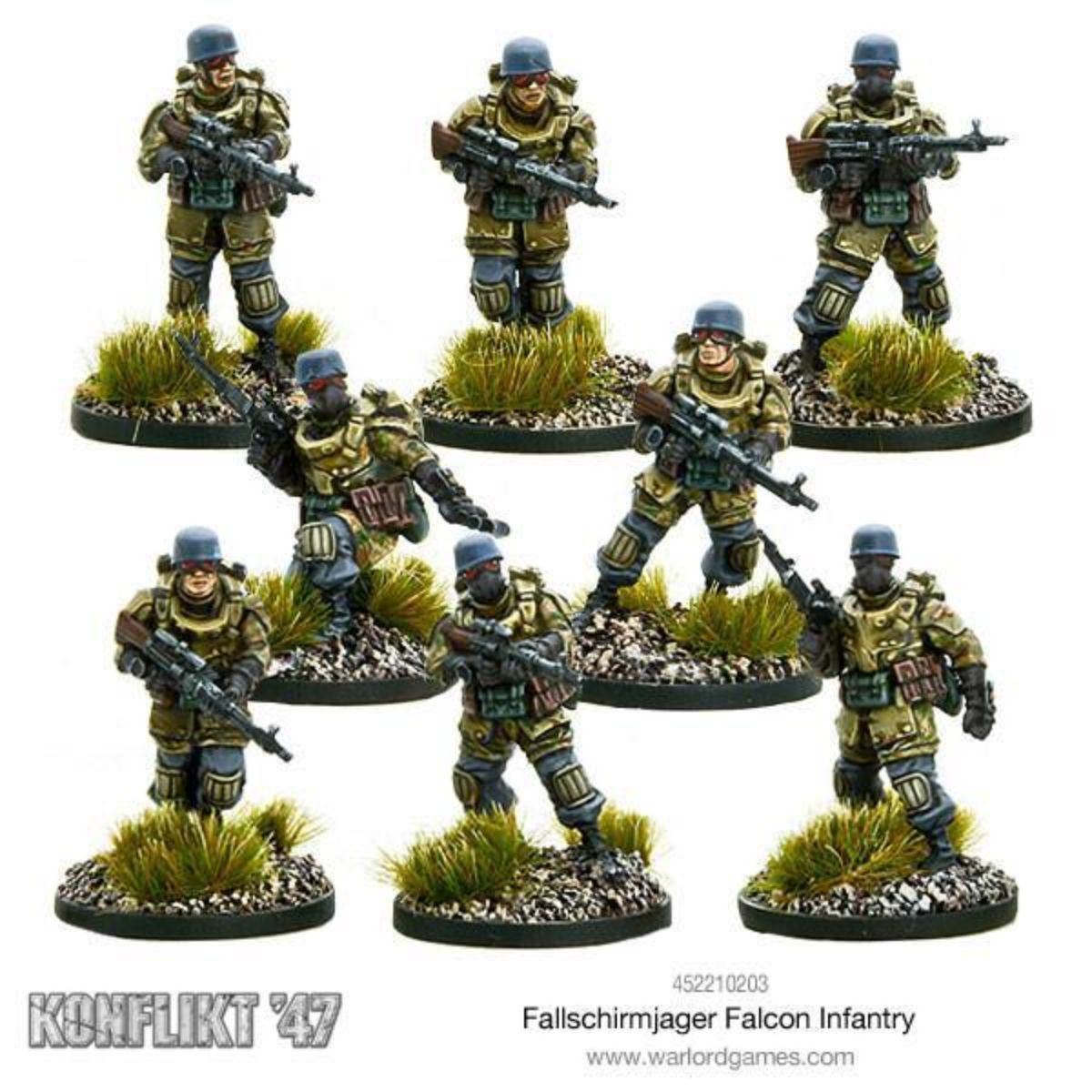 Konflikt'47 Fallschirmjager Falcon Infantry