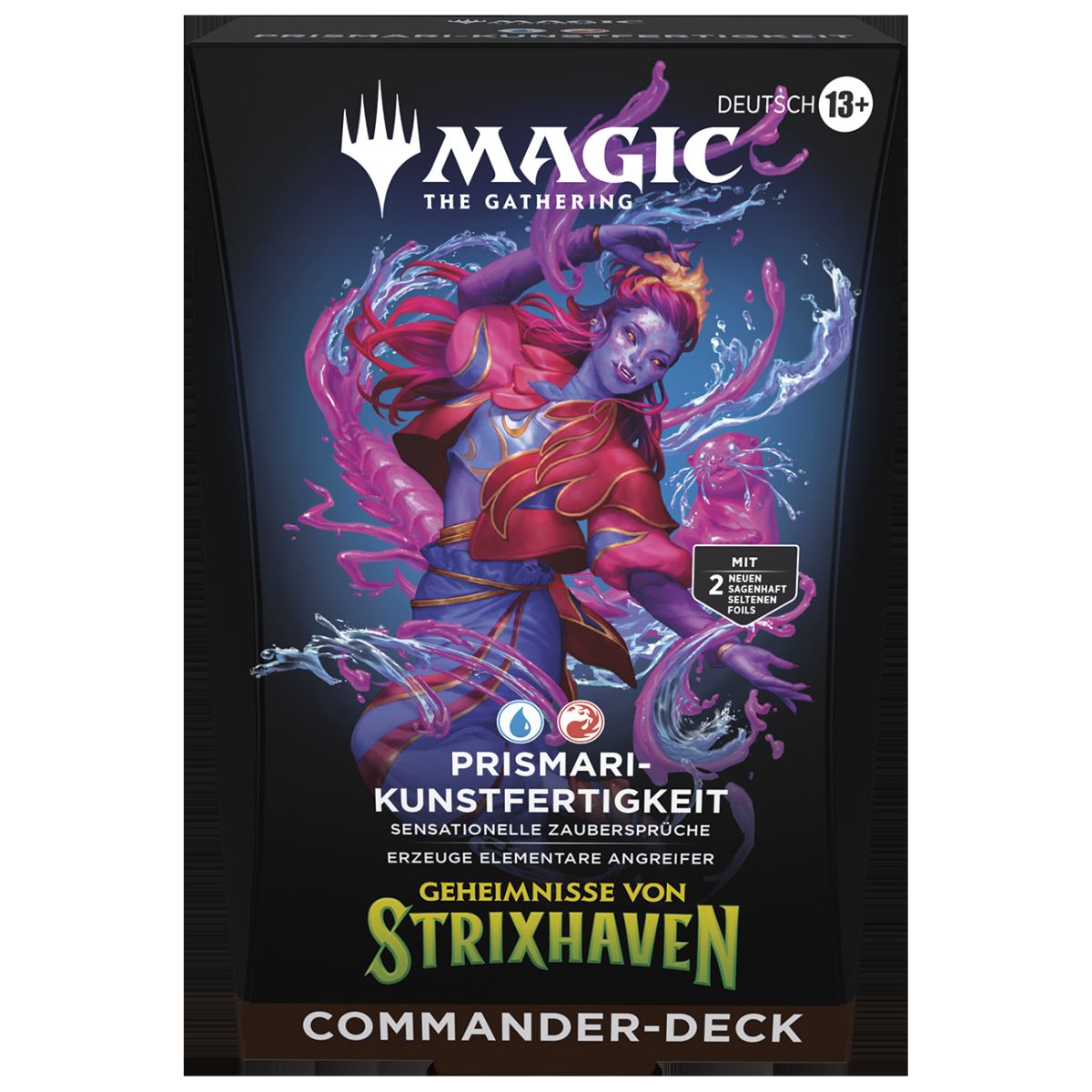Magic: The Gathering Secrets of Strixhaven Prismari Artistry Commander Deck Englisch