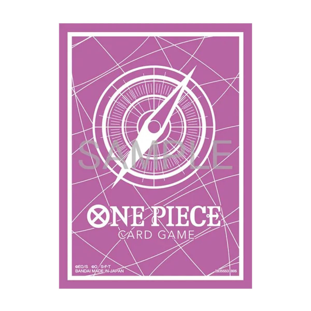 One Piece Card Game Purple White Sleeves (70 Stück)