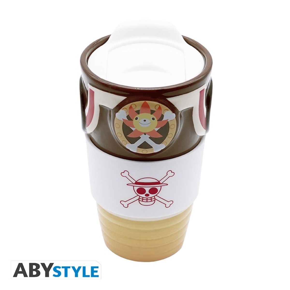 One Piece Ceramic Travel Tasse Thousand Sunny