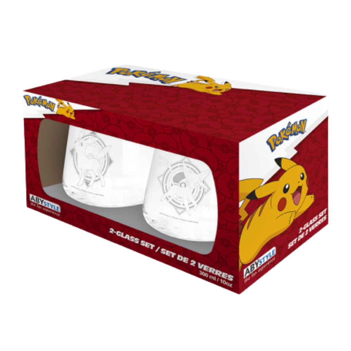 Pokémon 2 Glass Set Espeon And Umbreon
