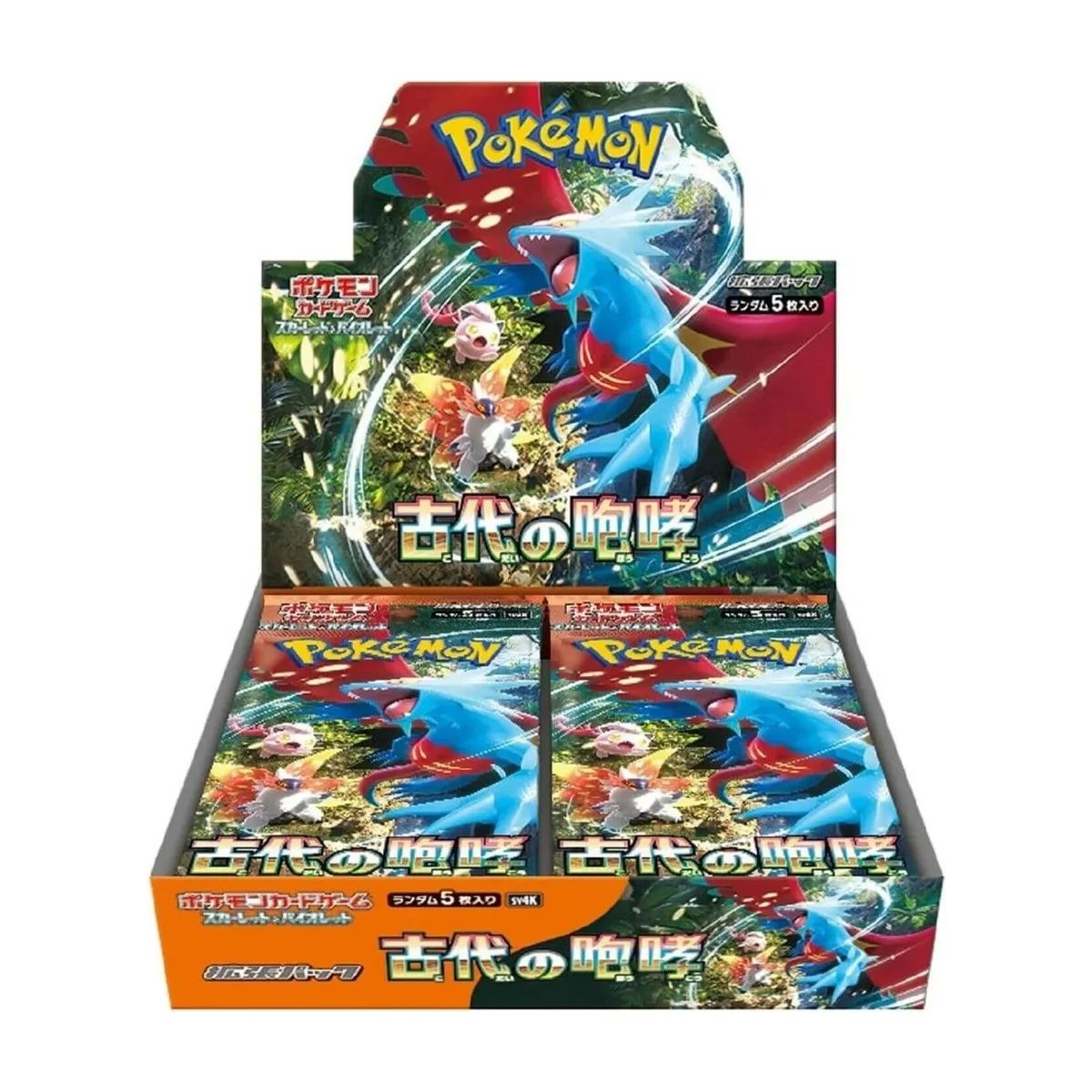 Pokémon Ancient Roar Booster Display SV4K Koreanisch