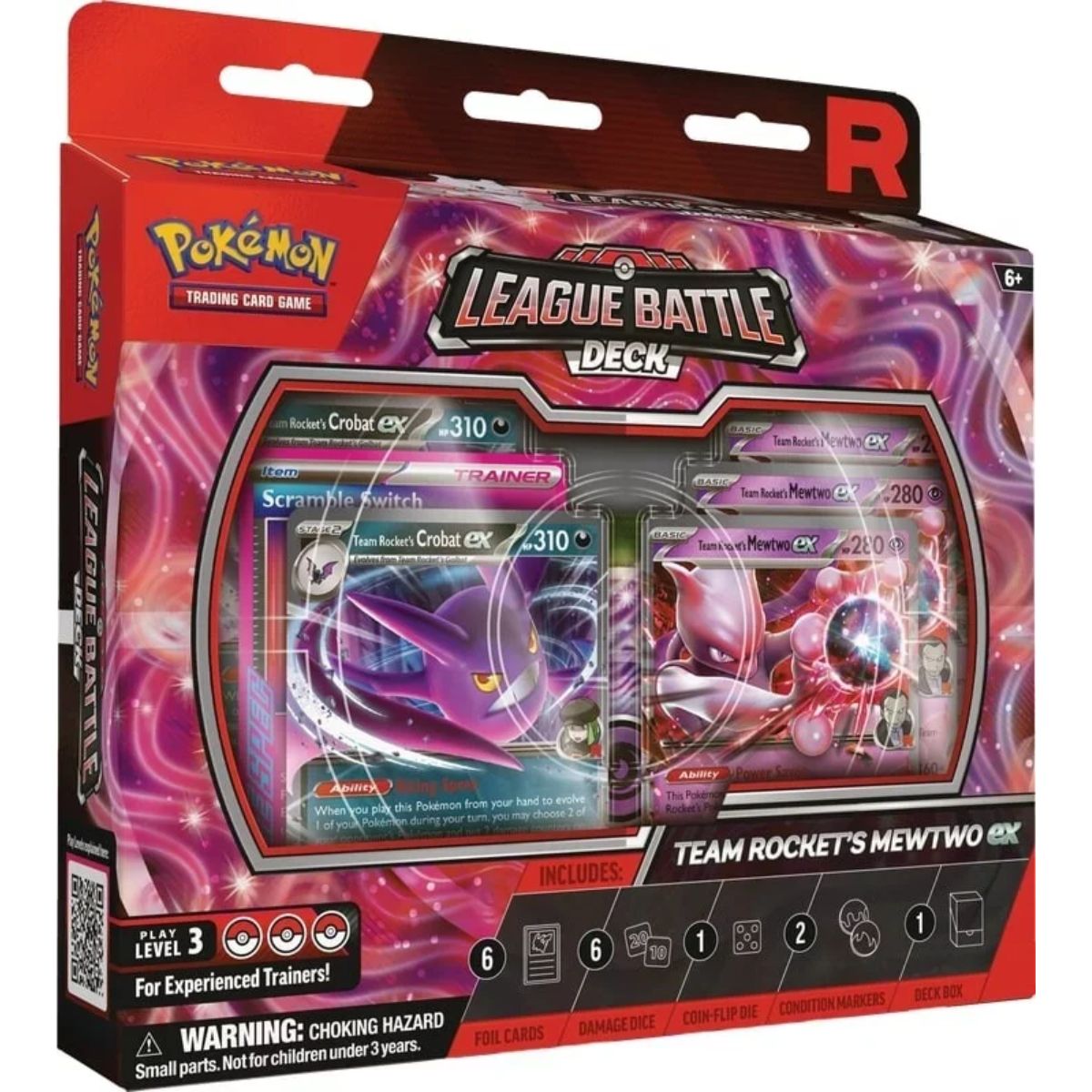Pokémon League Battle Deck Team Rocket's Mewtwo Ex Englisch