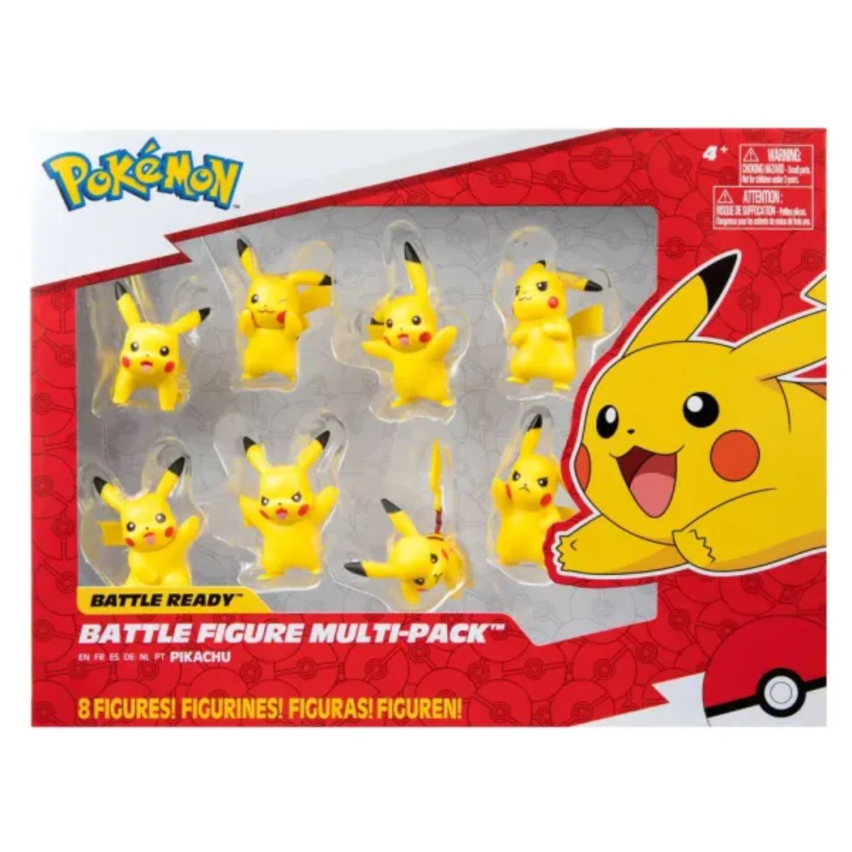 Pokémon Pikachu Battle Figure 8er Pack