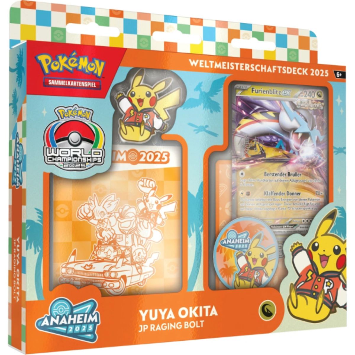 Pokémon Weltmeisterschaftsdeck 2025 Yuya Okita Deutsch