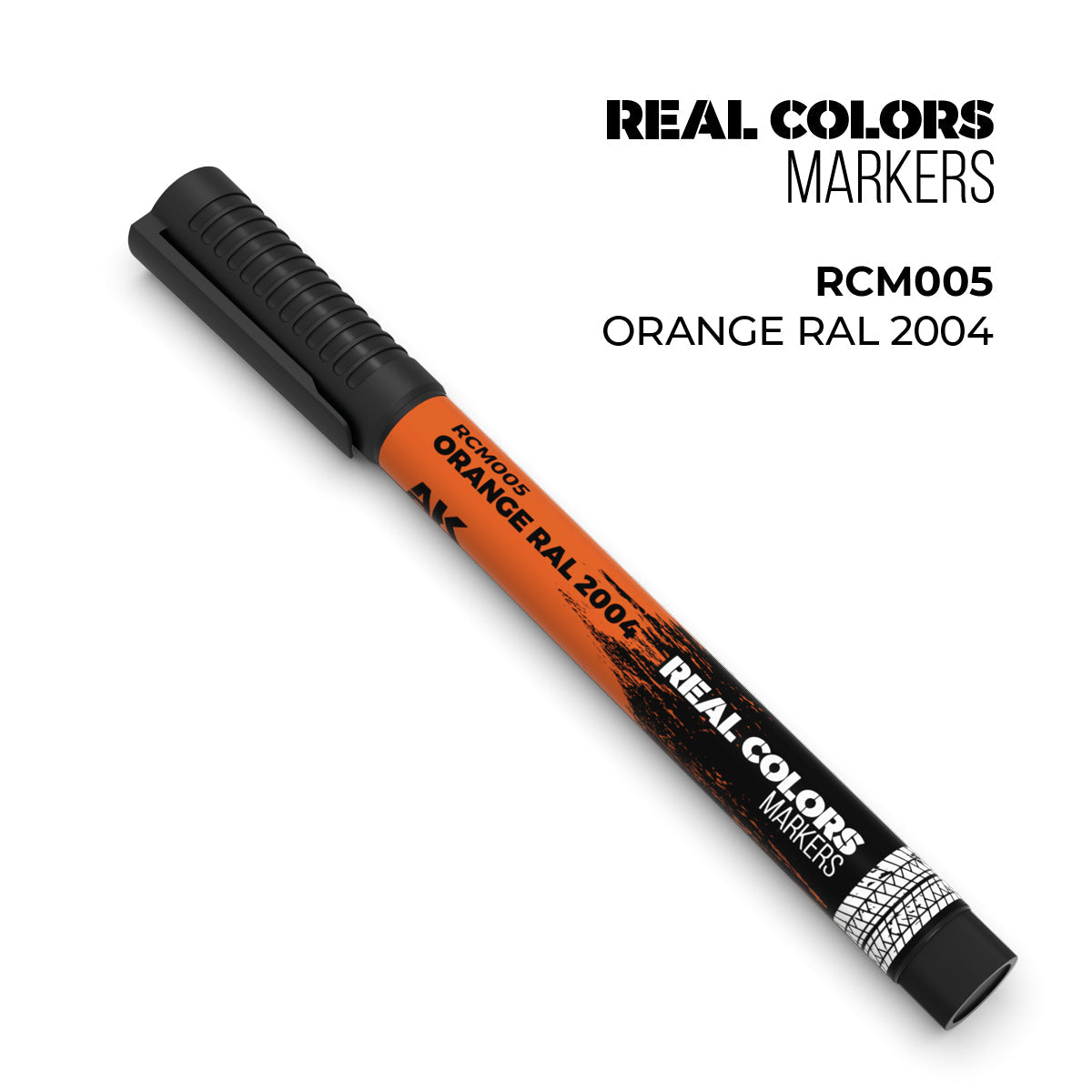 AK Interactive REAL COLORS MARKERS Orange Ral2004