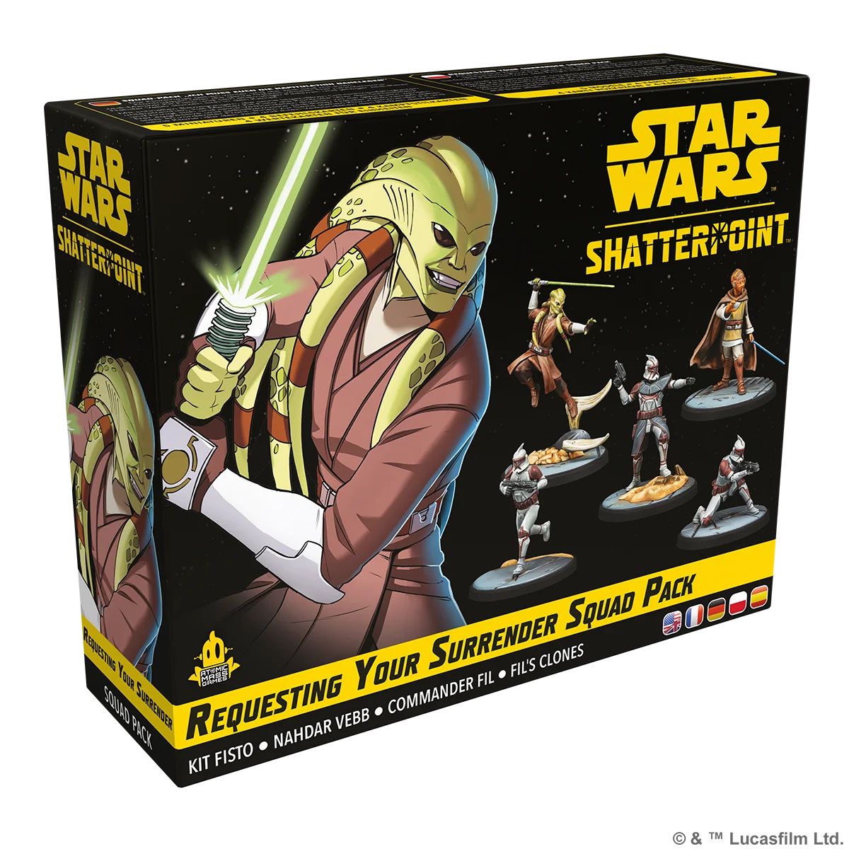 Star Wars Shatterpoint - Requesting Your Surrender (Squad-Pack "Ich muss euch die Kapitulation nah.")