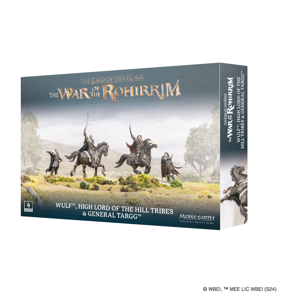 The Lord of the Rings The War of the Rohirrim Wulf, Highlord of the Hill Tribes & General Targg