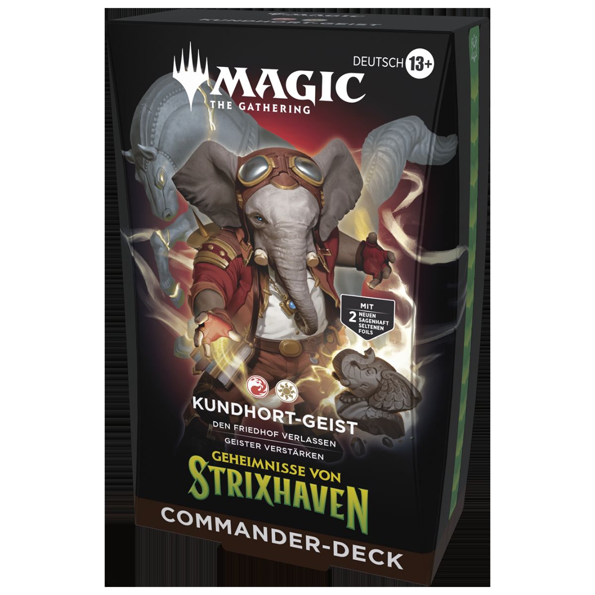 Magic: The Gathering Secrets of Strixhaven Lorehold Spirit Commander Deck Englisch