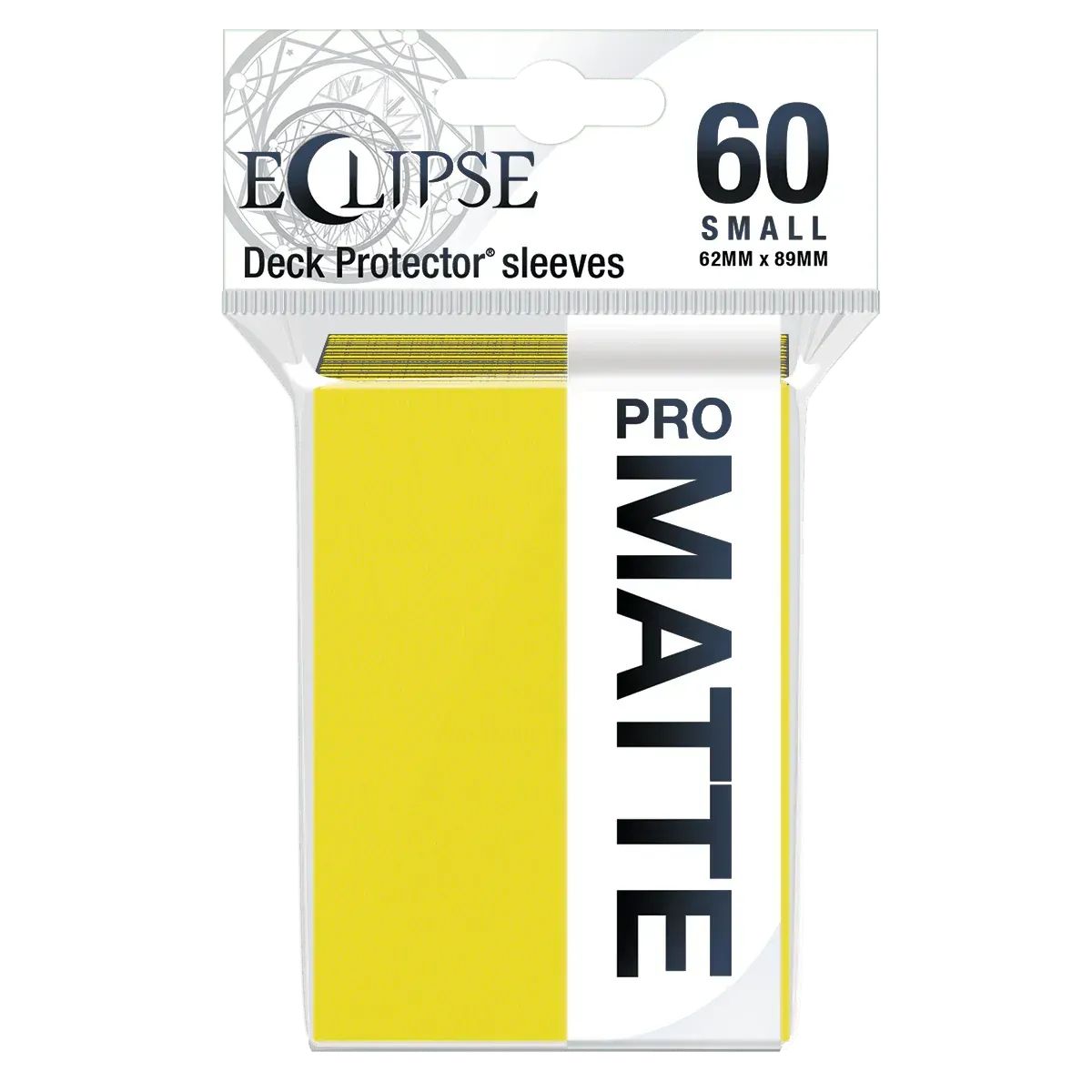 Ultra Pro Eclipse Matte Small Sleeves Lemon Yellow