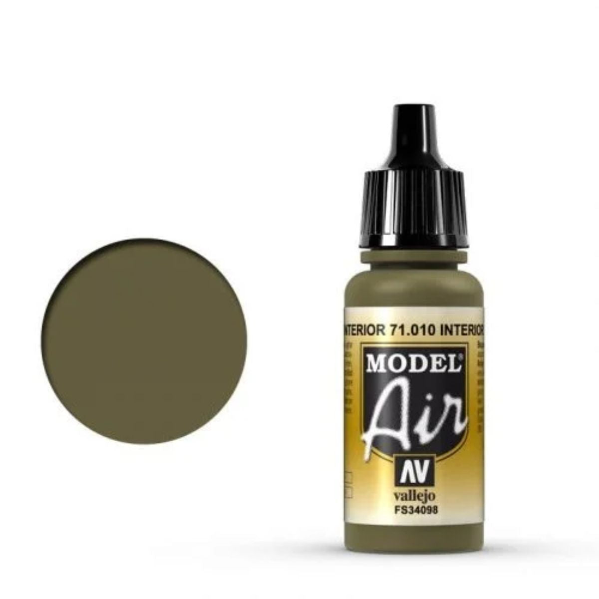 Vallejo Model Air 010 Interior Green (17 ml)