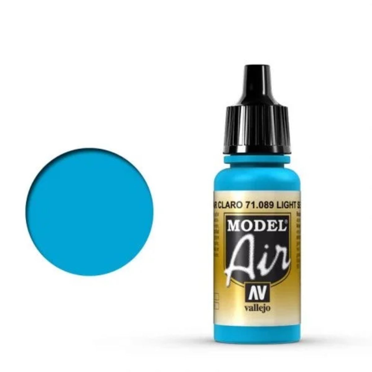 Vallejo Model Air 089 Light Sea Blue (17 ml)
