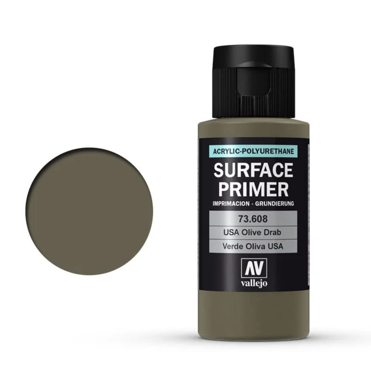Vallejo Surface Primer Olive Drab (60 ml)