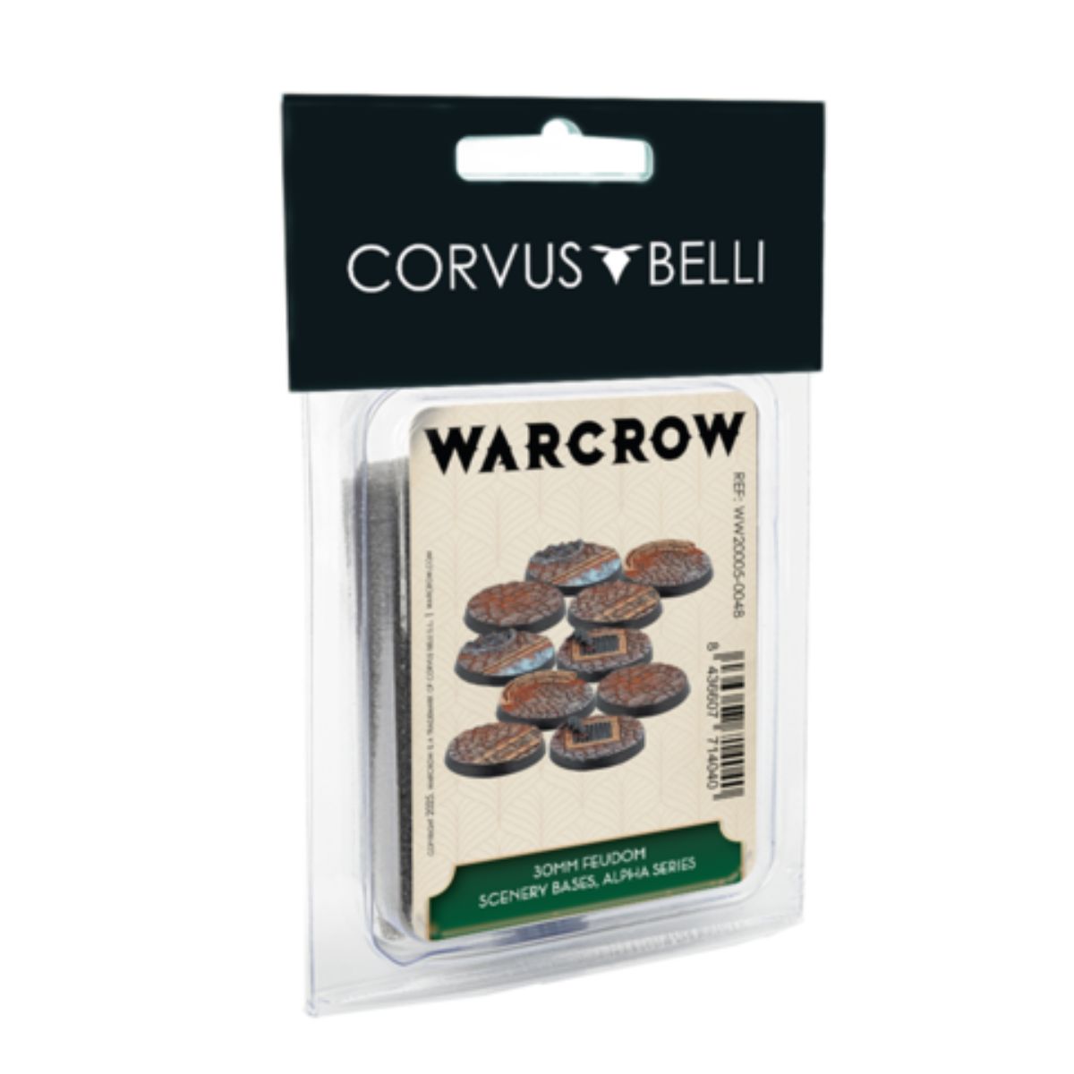 Warcrow 30Mm Feudom Scenery Bases, Alpha Series