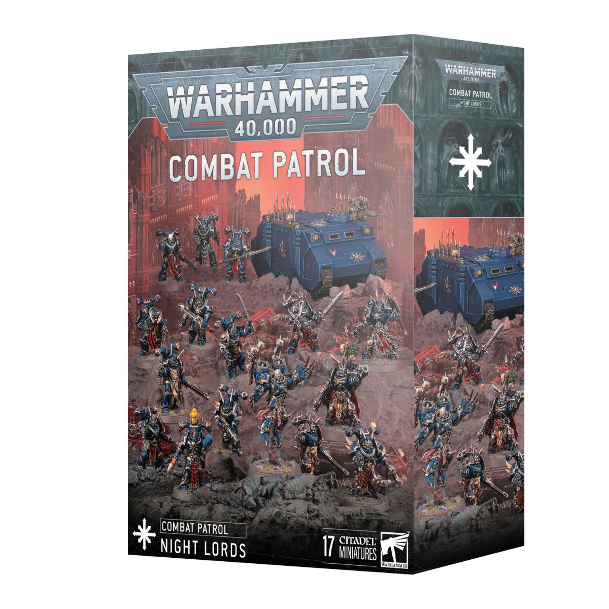 Warhammer 40.000 Chaos Space Marines Night Lords Combat Patrol