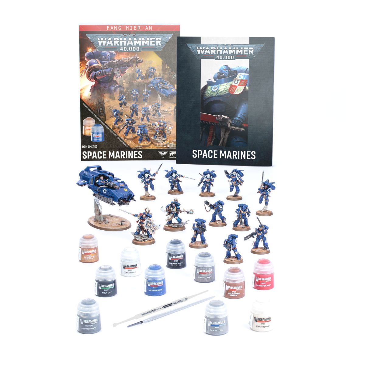 Warhammer 40.000 Getting Started With Space Marines Deutsch