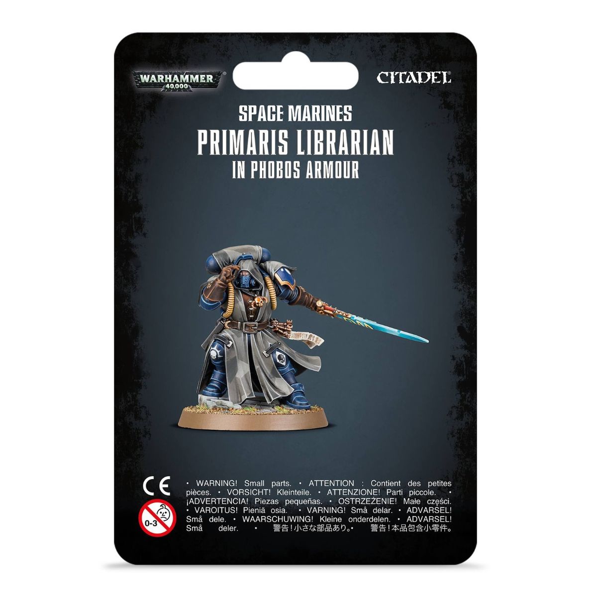 Warhammer 40.000 Space Marines Librarian In Phobos Armor