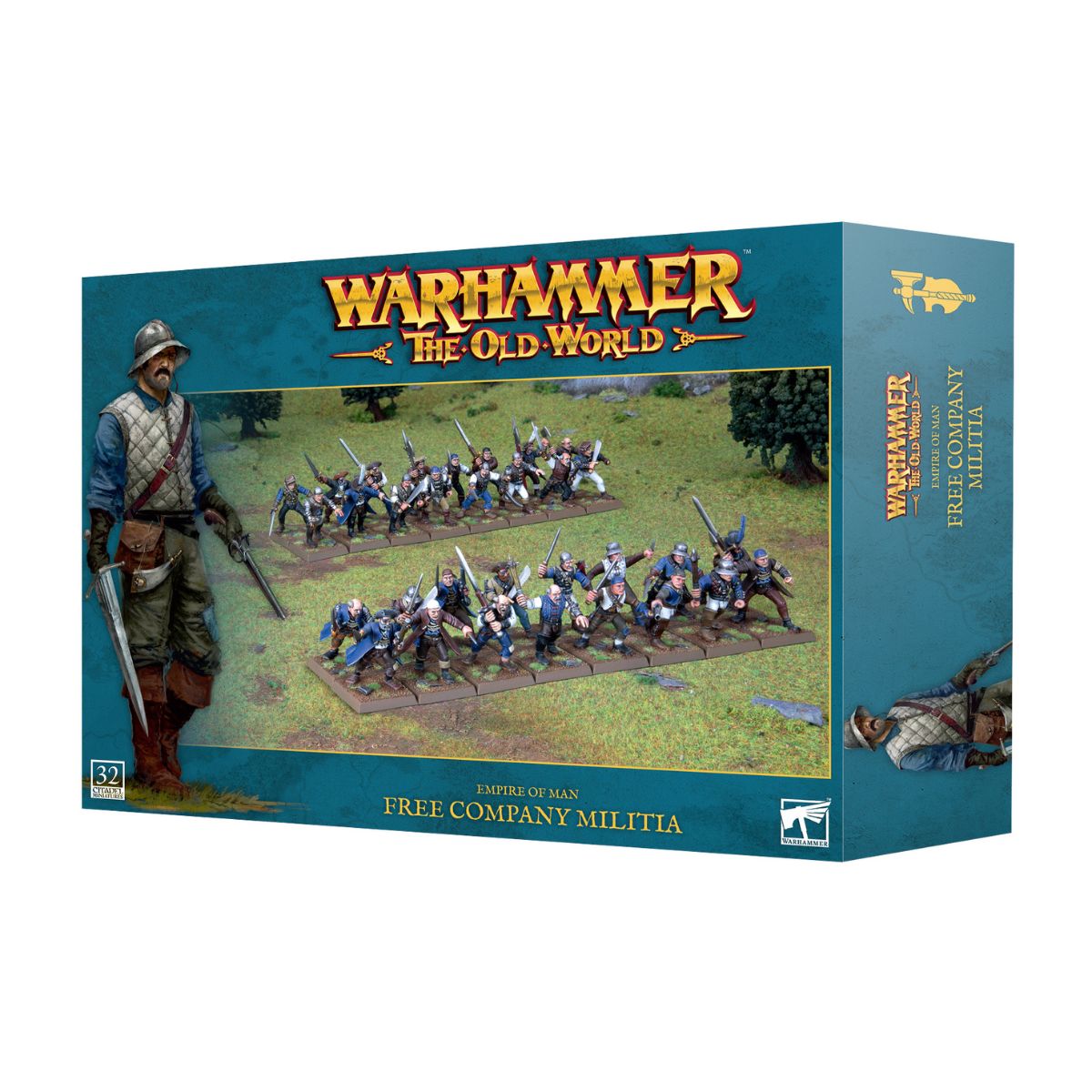 Warhammer The Old World Empire of Man Free Company Militia