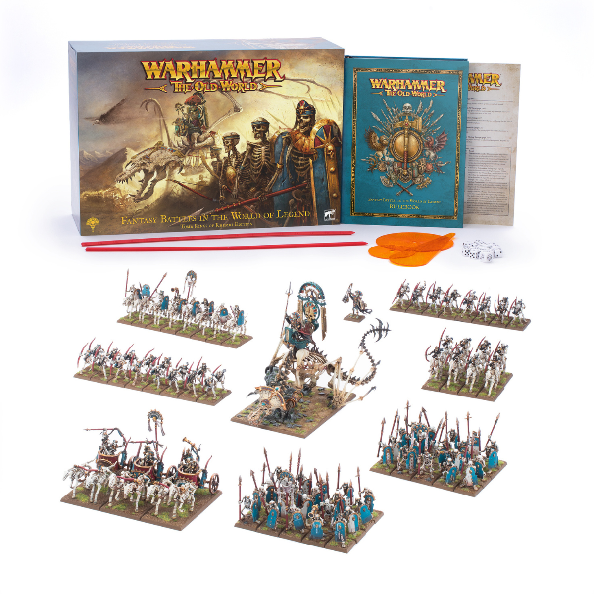 Warhammer The Old World Fantasy Battles in the World of Legend Tomb Kings of Khemri Edition (ENG)