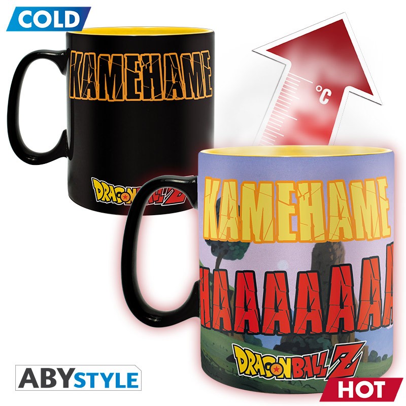 Dragon Ball - Mug Heat Change - 460 ml - DBZ/Kamehameha