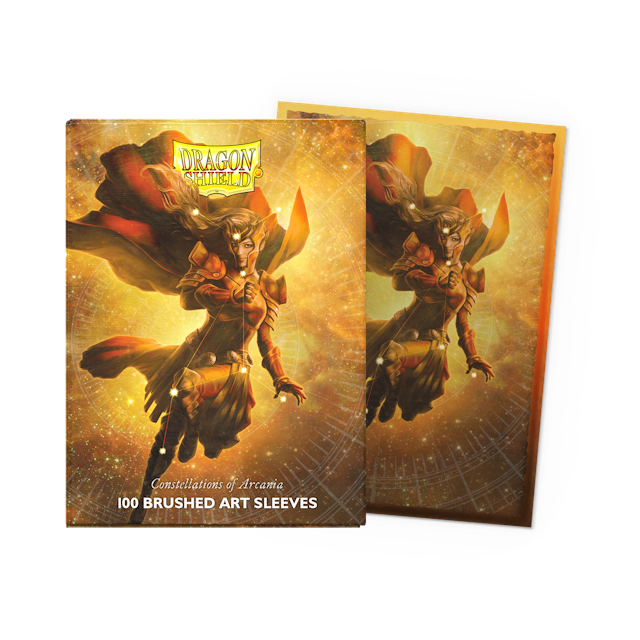 Dragon Shield Brushed Art Sleeves - Constellations Alaria (100 Sleeves)