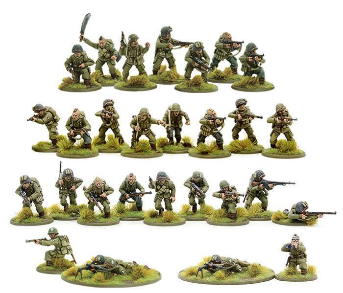 US Airborne Plastic Boxed Set
