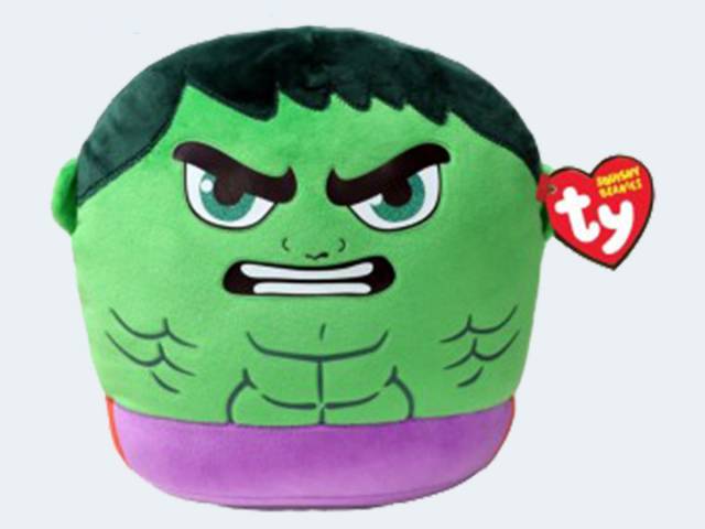 Ty Kissen Avengers Hulk Squish a Boo 20cm