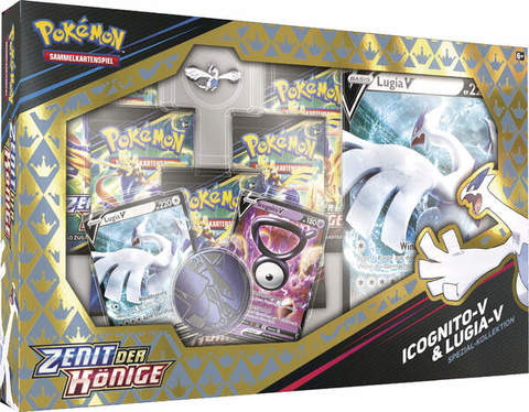 Pokémon Schwert und Schild Zenit der Könige - Icognito-V & Lugia-V Spezial-Kollektion - DE