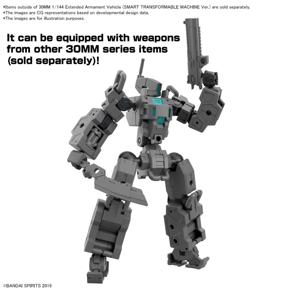 30 Minutes Missions Ex Arm Vehicle Smart Transformable Machine (1/144)